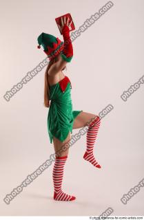 07 2018 01 VERONIKA ELF STANDING POSE WITH BOX